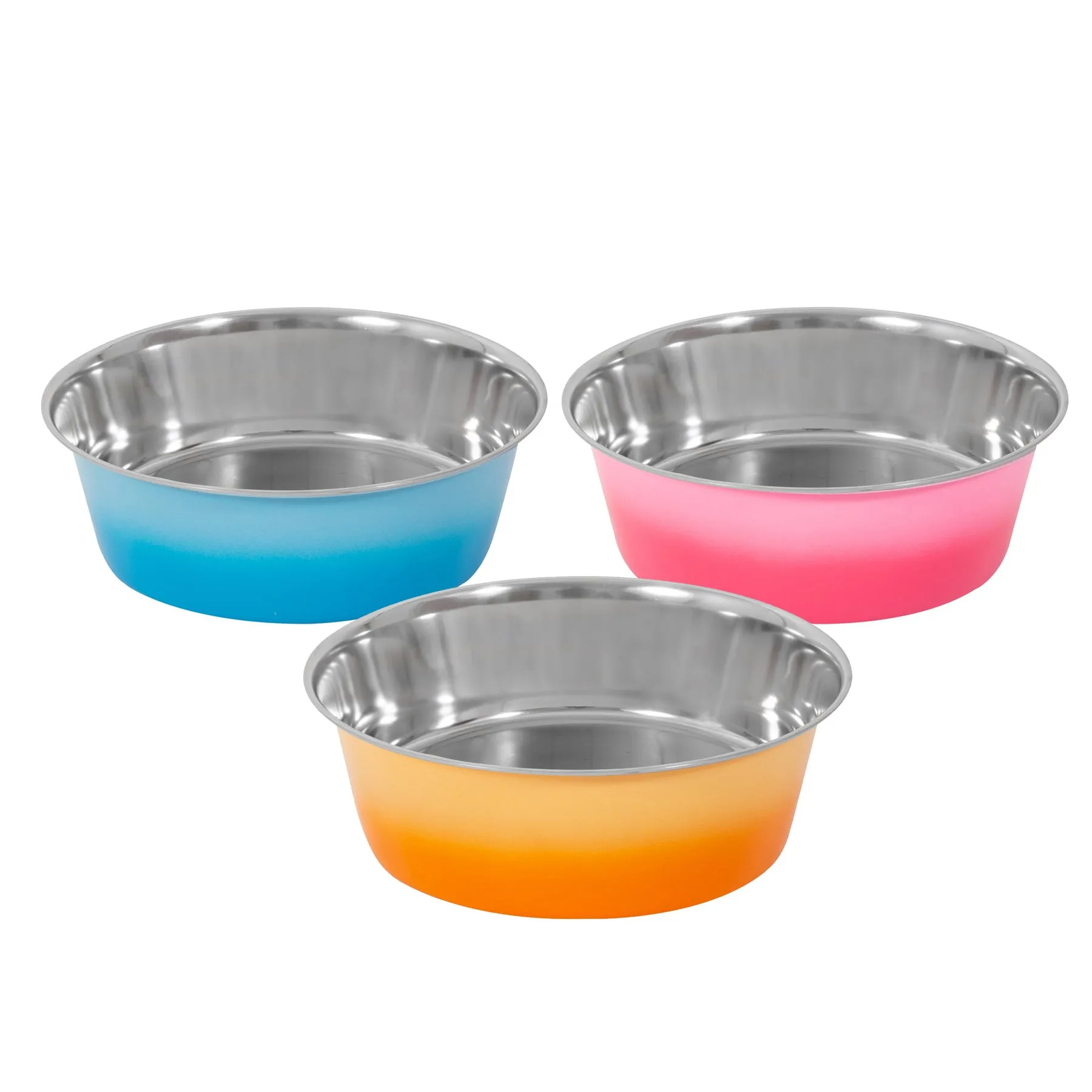 Smart Choice Ombre Stainless Steel Pet Bowl