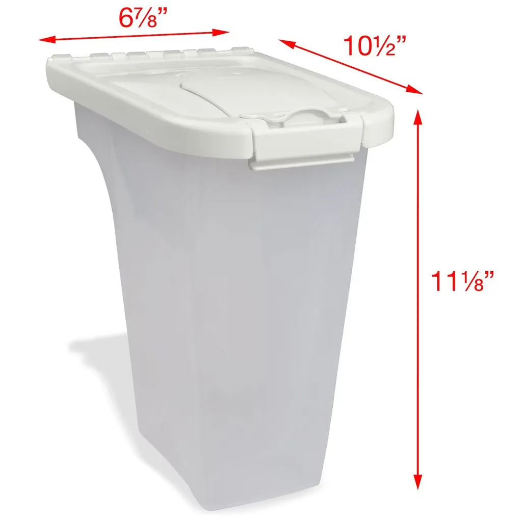 Van Ness Pet Food Storage Dispenser, 4-lb