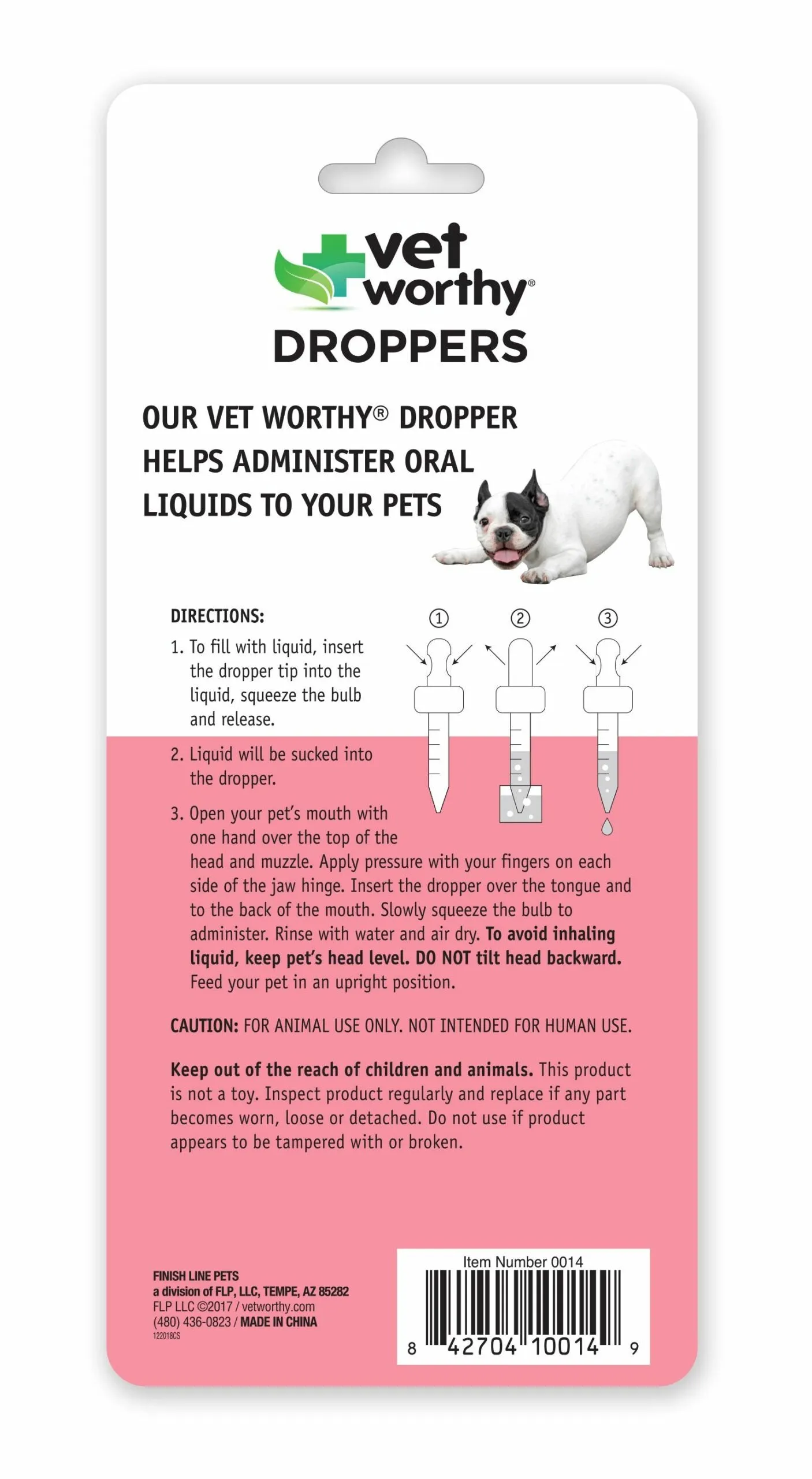 Vet Worthy Droppers