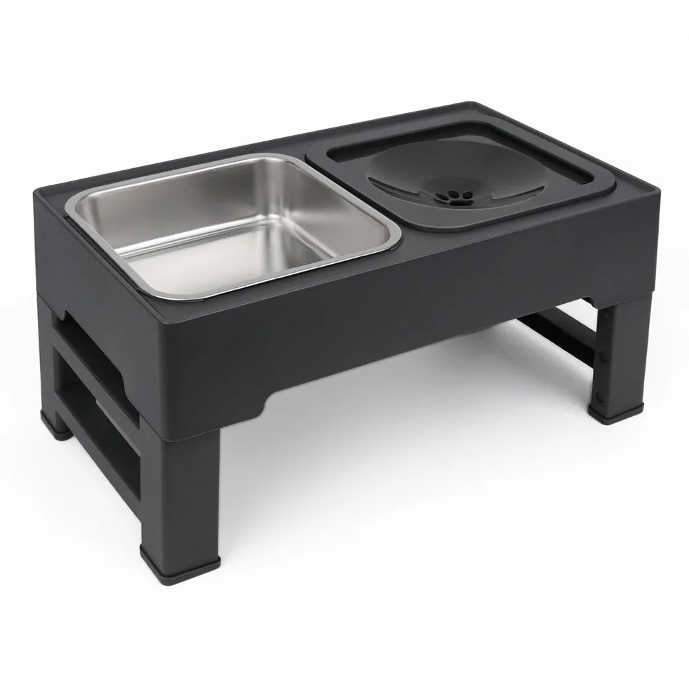 VitalVoyage™ Elevated Dog Bowl Stainless Steel